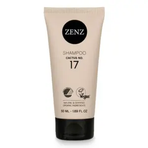 Zenz Organic Shampoo Cactus No. 17 - Version 2.0, 50ml.