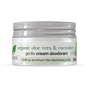Dr. Organic Deodorant cream Aloe Vera & Cucumber, 50ml