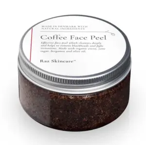 Raz Skincare Coffee Face Peel, 100g.