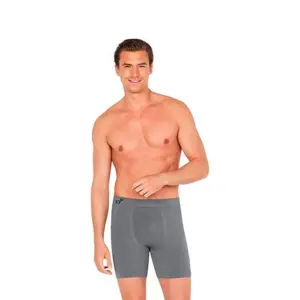 Boxer shorts extra lange mørkegrå str. XL