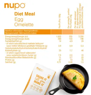 Nupo Diet Meal Egg Omelette 10port.