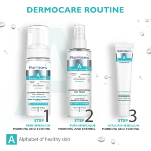 Pharmaceris PURI-SENSILIQUE Beroligende og fugtgivende ansigtstonic, 200ml.
