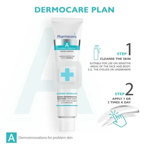 Pharmaceris A-Corneo-Sensilium – Beroligende og Genopbyggende Creme til Ansigt og Krop, 75ml.