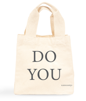 Karmameju Lunch Bag/mini shopper "Do You"