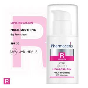 Pharmaceris R LIPO-ROSALGIN Meget beroligende ansigtscreme SPF30, 30ml.