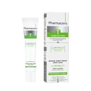 Pharmaceris T Retinol Night Cream Adult Acne Pure Retinol 0.3, 40ml