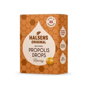 Halsens Original Natural Propolis Drops Honey, 50g