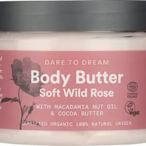 Urtekram Body Butter Soft Wild Rose, 150ml