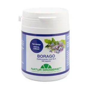 Borago hjulkroneolie kapsler 500 mg, 180kap