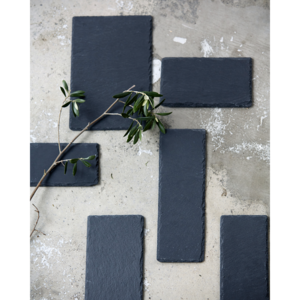 Nicolas Vahé Skifer Plade, 28x18x0.8cm.