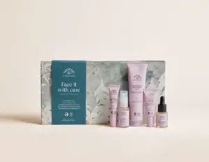 Rudolph Care  "Face it with care - Essentials for Radiant Skin" Gaveæske