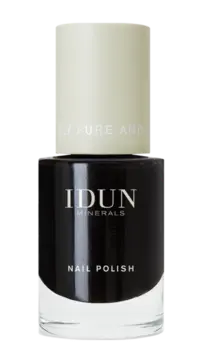 Idun Minerals Nail Polish "Onyx", 11ml.