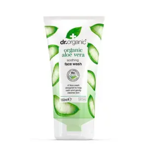 Dr. Organic Aloe Vera Soothing Face Wash, 150ml