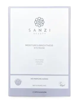 Sanzi Beauty Moisture & Brightness Eye Mask, 5sæt.