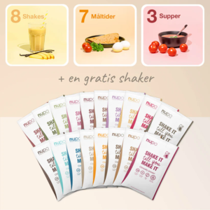 Nupo Diet Smagspakke inkl. shaker