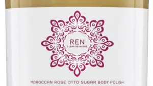 REN Clean Skincare Moroccan Rose Otto Sugar Body Polish, 330ml.