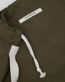 Meraki Bomuldspose, Cataria, Armygrøn