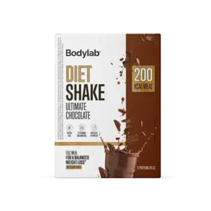 Bodylab Diet Shake - Ultimate chocolate, 12x45 g