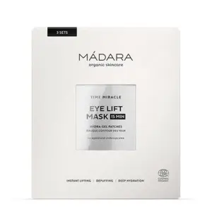 Madara Time Miracle Eye Lift Mask, 3 stk