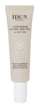 Idun Minerals Moisturizing Mineral Skin Tint, "Södermalm", Tan, 27ml.