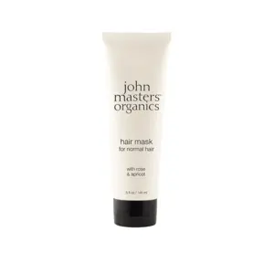 John Masters Organics Hair Mask for Normal Hair with Rose & Apricot, 148ml