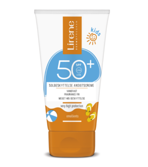 Lirene Solcreme for børn til Ansigt SPF 50+, 50ml.