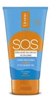 Lirene S.O.S aftersun – beroligende balm til efter solforbrænding, 150ml.