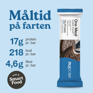 Nupo One Meal Bar Cookie Crunch 60g, 1. stk.