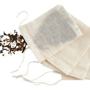 Cocoon Genanvendeligt tefilter, økologisk bomuld - 5 stk.