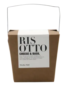 Nicolas Vahé Risotto, Cheese & Basil, 300g.