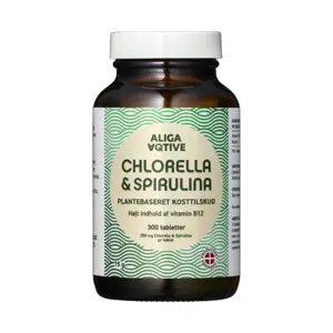 Aliga Aqtive Chlorella & Spirulina 250 mg, 300 tabl.