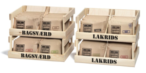 Bagsværd Lakrids Hel Plade Lakrids "Classic Mini", 40g.