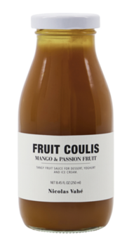 Nicolas Vahé Fruit Coulis, Mango & Passion Fruit, 250ml.