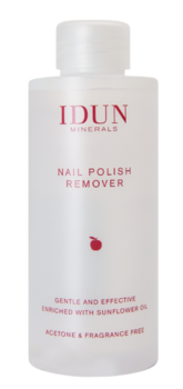 Idun Minerals Nail Polish Remover, 140ml.