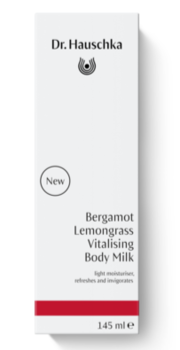 Dr. Hauschka Bergamot Lemongrass Vitalising Body Milk, 145ml.