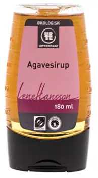Lene Hansson agavesirup Ø, 180ml.