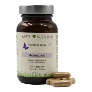 Earth Nutrition Rosenrod - Beautiful aging, 60kap