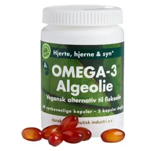 DFI Omega-3 Algeolie, 60kap
