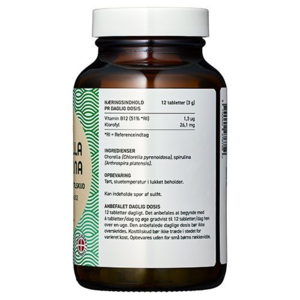 Aliga Aqtive Chlorella & Spirulina Tabletter, 300tab