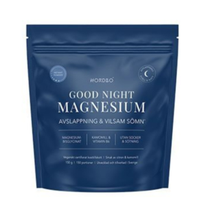 Nordbo Good Night Instant Magnesium pulver, 150g.