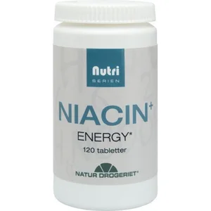 Natur-Drogeriet Niacin+ Energy, 120stk.