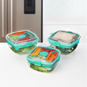Sistema Salad Max To Go, Minty Teal, 1,63L
