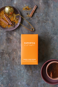 Supertea Turmeric Ginger Øko Tebreve, 20stk.