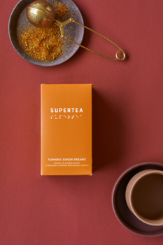 Supertea Turmeric Ginger Øko Tebreve, 20stk.