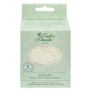 Croll &  Denecke Konjac svamp t. ansigt, 1stk.
