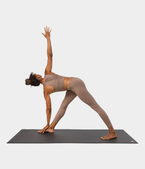 Manduka "Dhara" Hight Waist Leggings, Lions Mane Heather Str M.