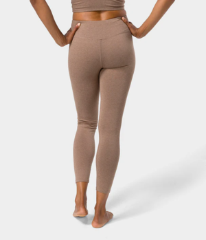 Manduka "Dhara" Hight Waist Leggings, Lions Mane Heather Str M.
