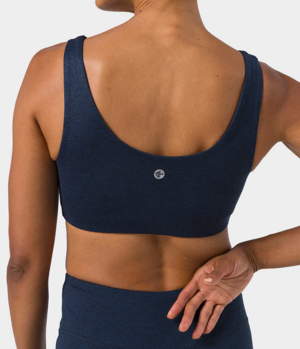 Manduka "Dhara" Bra, Midnight Heather str. L