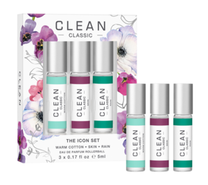 Clean Classic Rollerball Layering "The Icon Set", 3x5ml.