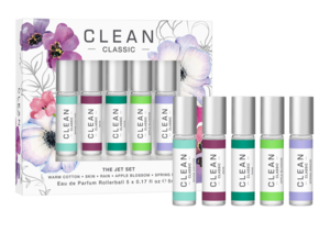 Clean Classic Rollerball Layering "The Jet Set", 5x5ml.